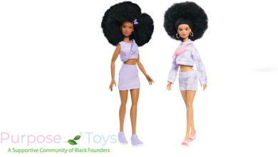 Photo of Purpose Toys presenta la nueva colección Pixie Puff, la primera línea de muñecas de moda con cabello Tightly-Coiled