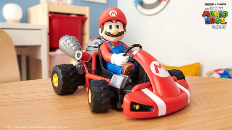 Jakks Pacific mostrará nuevos juguetes para su línea "Super Mario Bros. Movie" - Nacion