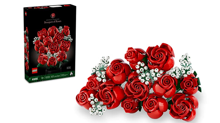 LEGO agrega un ramo de rosas a su colección Botanical - Nacion Juguetes
