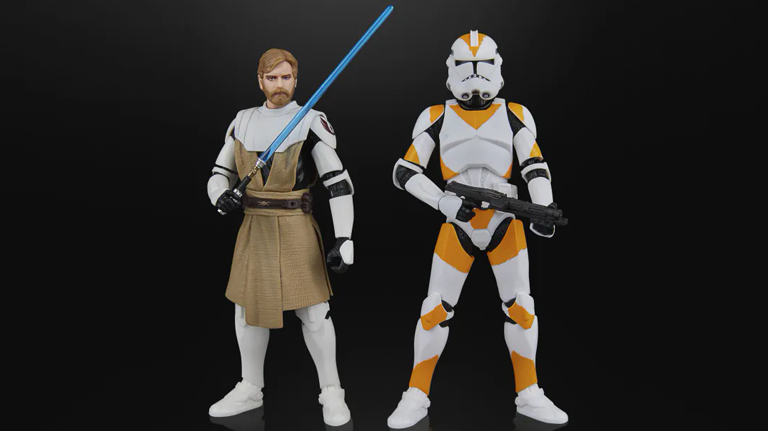 STAR WARS The Black Series Obi-Wan-Kenobi y Soldado Clon