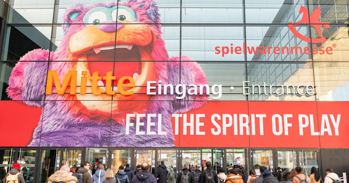 Familias participando en el Día Internacional del Juego en Núremberg