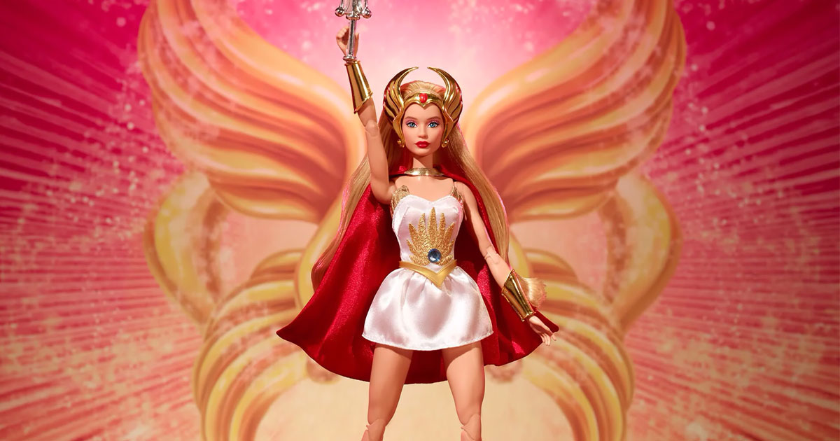 Muñeca Barbie She-Ra de edición limitada por los 40 años de la serie